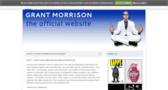 Desktop Screenshot of grantmorrison.com